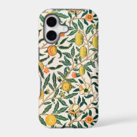 William Morris Fruit Pomegranate White Ornament