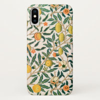 William Morris Fruit Pomegranate White Ornament
