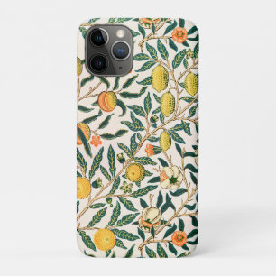 William Morris Fruit Pomegranate White Ornament iPhone 11 Pro Case