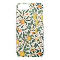 William Morris Fruit Pomegranate White Ornament