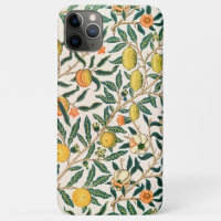 William Morris Fruit Pomegranate White Ornament