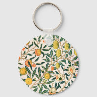 William Morris Fruit Pomegranate White Ornament