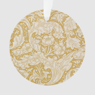 William Morris Gold Bachelors Button Floral Ornament