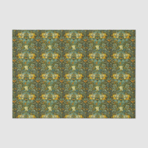 William Morris Gold Honeysuckle Floral Wallpaper Tissue Paper