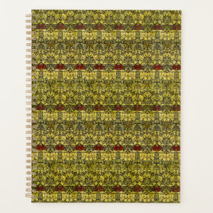 William Morris Gold Tulip Rose Vintage Wallpaper Planner