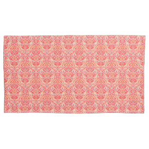 William Morris Golden Bough in Red Pillowcase
