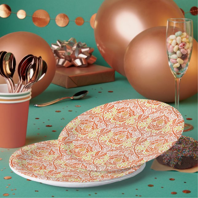 William Morris, Golden Bough, Paper Plate (Multi)