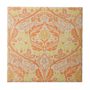 William Morris Golden Bough Pattern Vintage Art Ceramic Tile