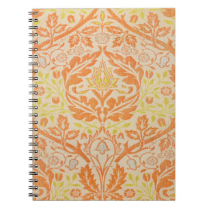 William Morris Golden Bough Pattern Vintage Art Notebook