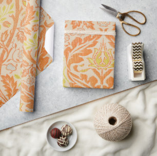William Morris Golden Bough Pattern Vintage Art Wrapping Paper
