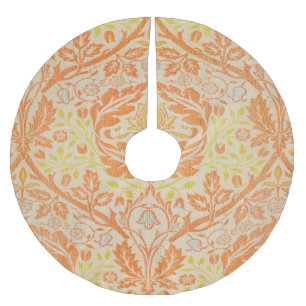 William Morris Golden Bough Tapestry Pattern Brushed Polyester Tree Skirt