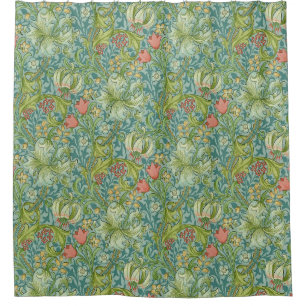 William Morris "Golden Lily" 1 Shower Curtain