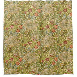 William Morris "Golden Lily" 2 Shower Curtain