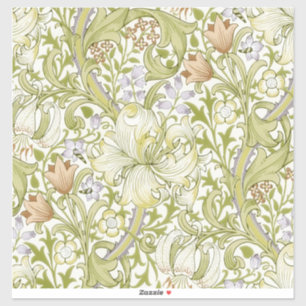 William Morris Golden Lily Garden Flower Classic