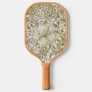 William Morris Golden Lily Garden Flower Classic Pickleball Paddle