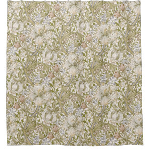 William Morris Golden Lily Garden Flower Classic Shower Curtain