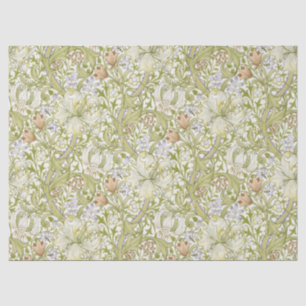 William Morris Golden Lily Garden Flower Classic Tissue Paper