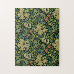 William Morris Golden Lily Jigsaw Puzzle