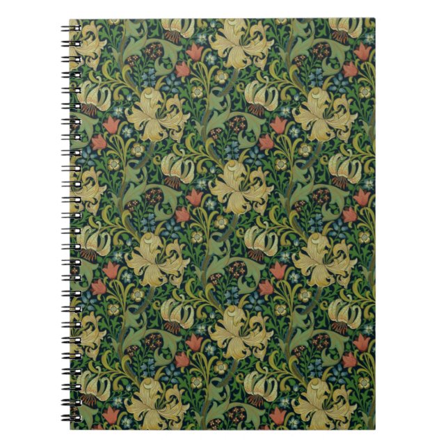 William Morris Golden Lily Notebook (Front)