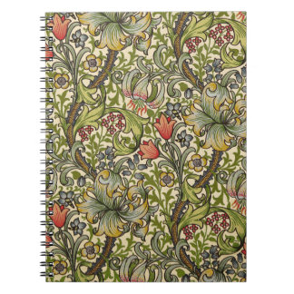 William Morris Golden Lily Notebook