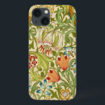 William Morris Golden Lily Vintage Pre-Raphaelite iPhone 13 Case<br><div class="desc">William Morris Golden Lily Floral Vintage Art Wallpaper Design William Morris was an English textile designer, artist, writer, and socialist associated with the Pre-Raphaelite Brotherhood and British Arts and Crafts Movement. He founded a design firm in partnership with the artist Edward Burne-Jones, and the poet and artist Dante Gabriel Rossetti...</div>