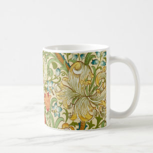 William Morris Golden Lily Vintage Pre-Raphaelite Coffee Mug