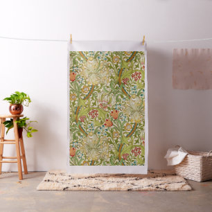William Morris Golden Lily Vintage Pre-Raphaelite Fabric