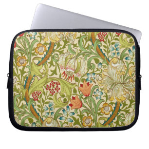 William Morris Golden Lily Vintage Pre-Raphaelite Laptop Sleeve
