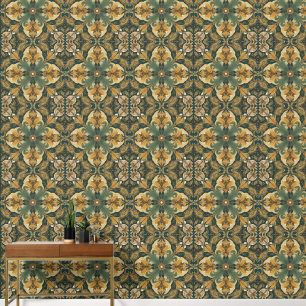 William Morris Golden Lily Vintage Pre-Raphaelite Wallpaper