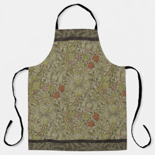 William Morris Golden Lily Willow Bough Pattern Apron