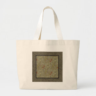 William Morris Golden Lily Willow Bough Pattern Large Tote Bag