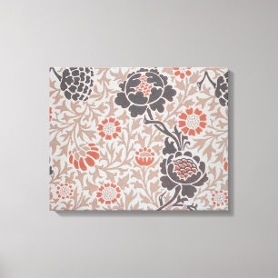 William Morris Grafton Botanic Art Design Canvas Print