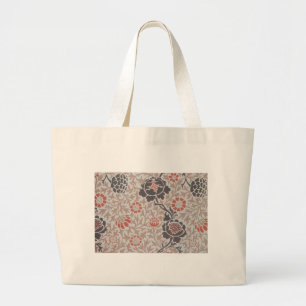 William Morris Grafton Botanic Art Design Large Tote Bag