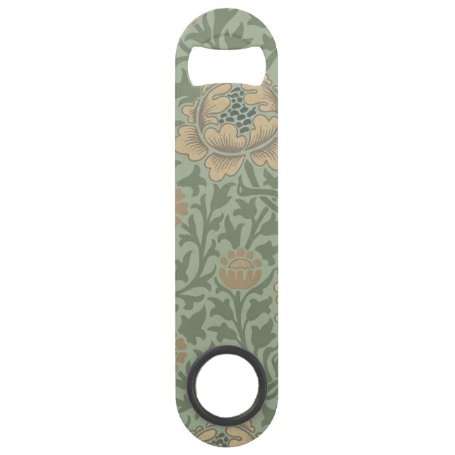 William Morris Grafton Floral Pattern Sage Green  (Front)