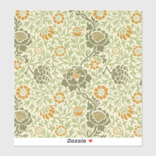 William Morris Grafton Sage Green Floral Pattern