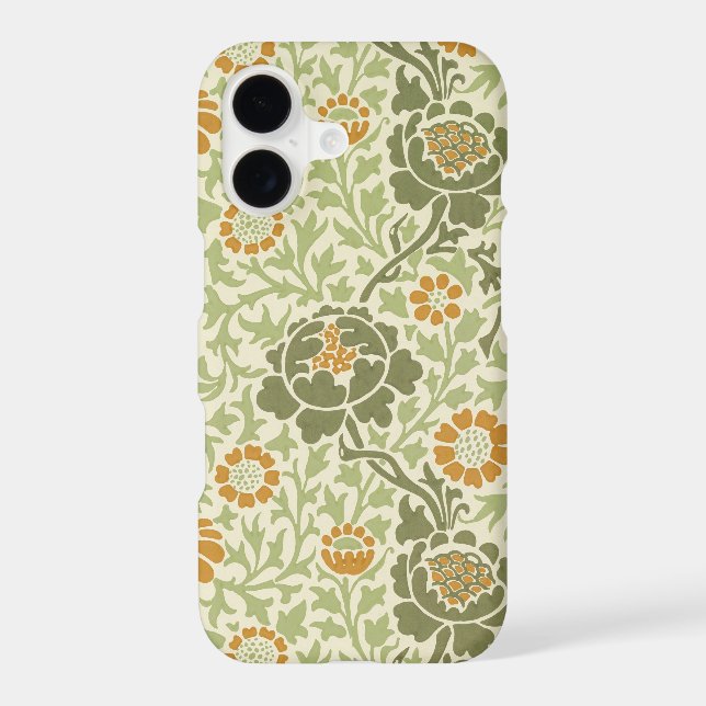 William Morris Grafton Sage Green Floral Pattern (Back)