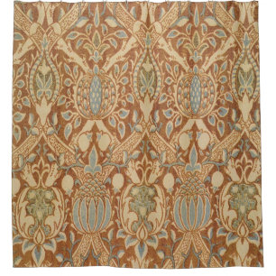 William Morris Granada Velvet Shower Curtain