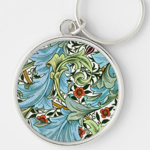 William Morris - Granville, popular pattern, Key Ring