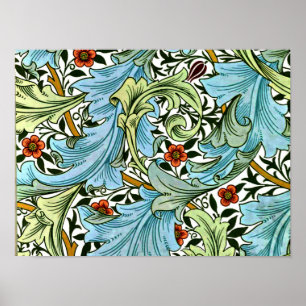 William Morris - Granville Postcard Poster