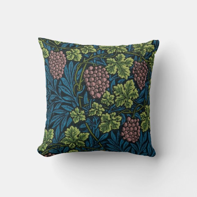William Morris Grape Vines Cushion (Front)