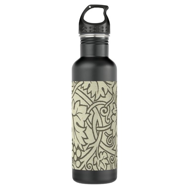 William Morris Grapevine Sage Wallpaper 710 Ml Water Bottle (Front)