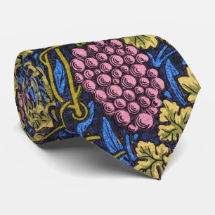 William Morris Grapevine (Wine Vines) Pattern Tie
