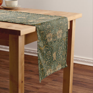 William Morris: Green Honeysuckle Table Runner