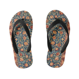 William Morris Holland Park Carpet Pattern Kid's Thongs