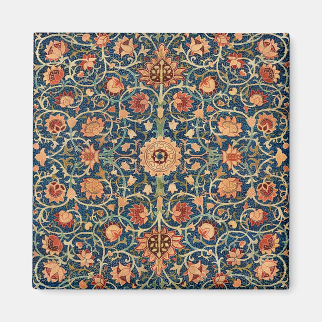 William Morris Holland Park Carpet Pattern Magnet (Front)