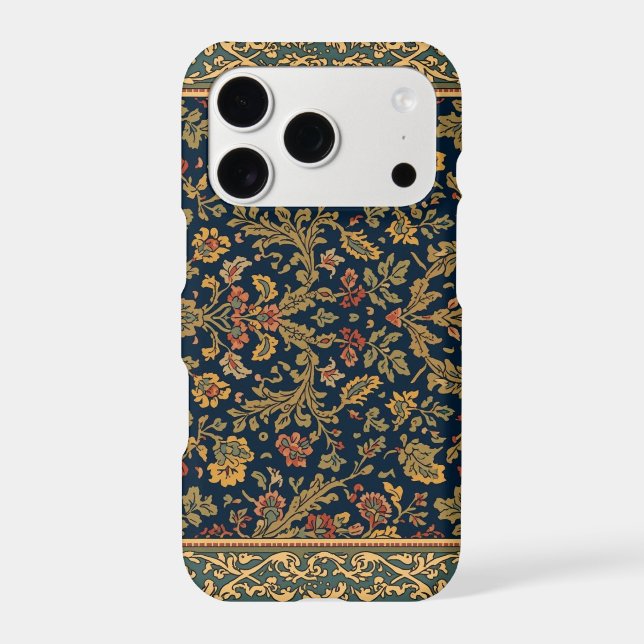 William Morris Holland Park Carpet Vintage pattern (Back)