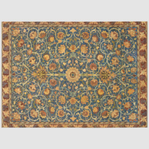 William Morris Holland Park Navy Carpet Art Tissue Paper