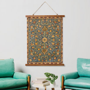 William Morris Holland Park Vintage Carpet Rug Hanging Tapestry