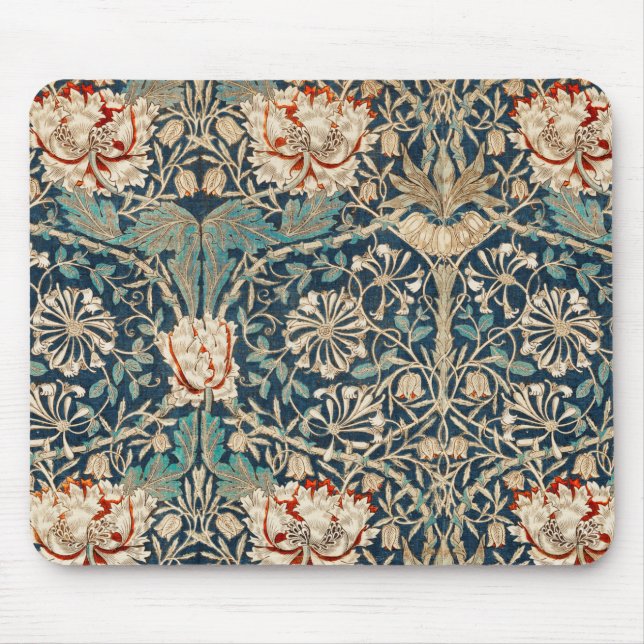 William Morris Honeysuckle  1876 Mouse Pad (Front)