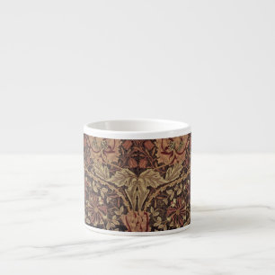 William Morris Honeysuckle Antique Floral Pattern Espresso Cup